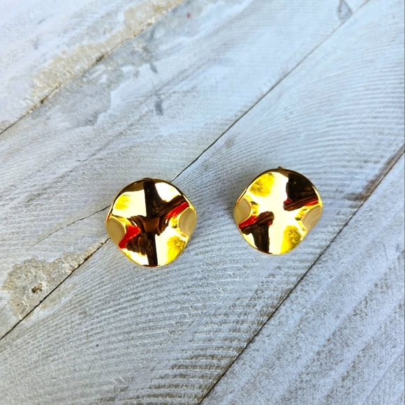 Ventage Earrings,Gold Earrings,Jewelry - Picture 3 of 4